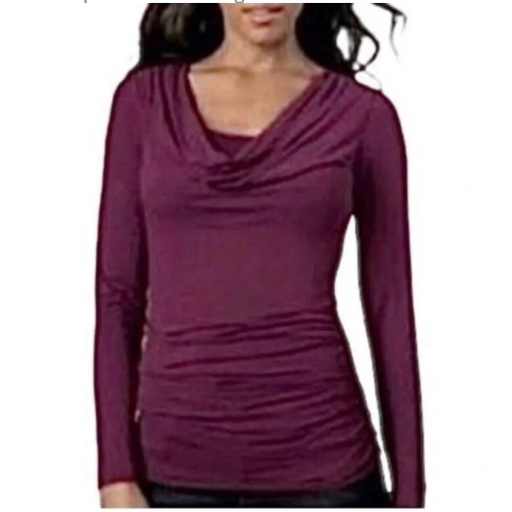 Cabi Size Large Purple Long Sleeve Top